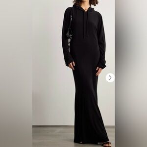 Norma Kamali Black Long Sleeve Dress